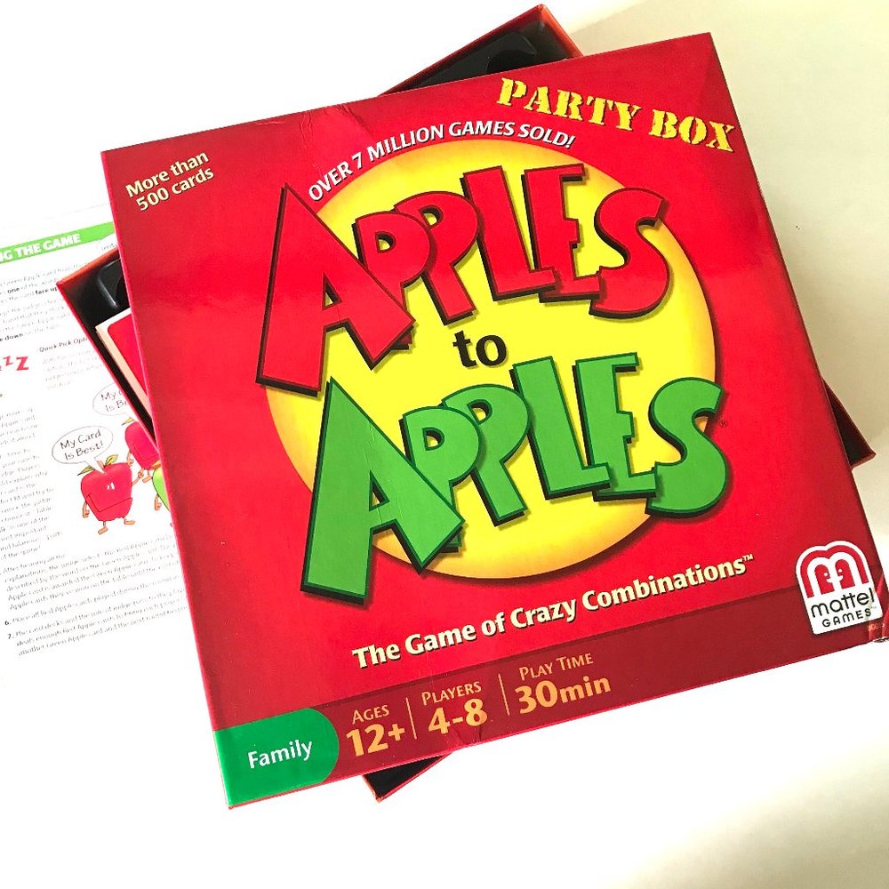 Apples to Apples Card Game (Party Box) 500+ cards